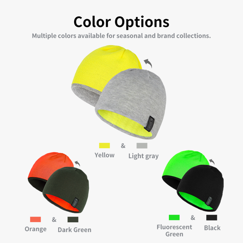 Reversible Brimless Fashion Beanie