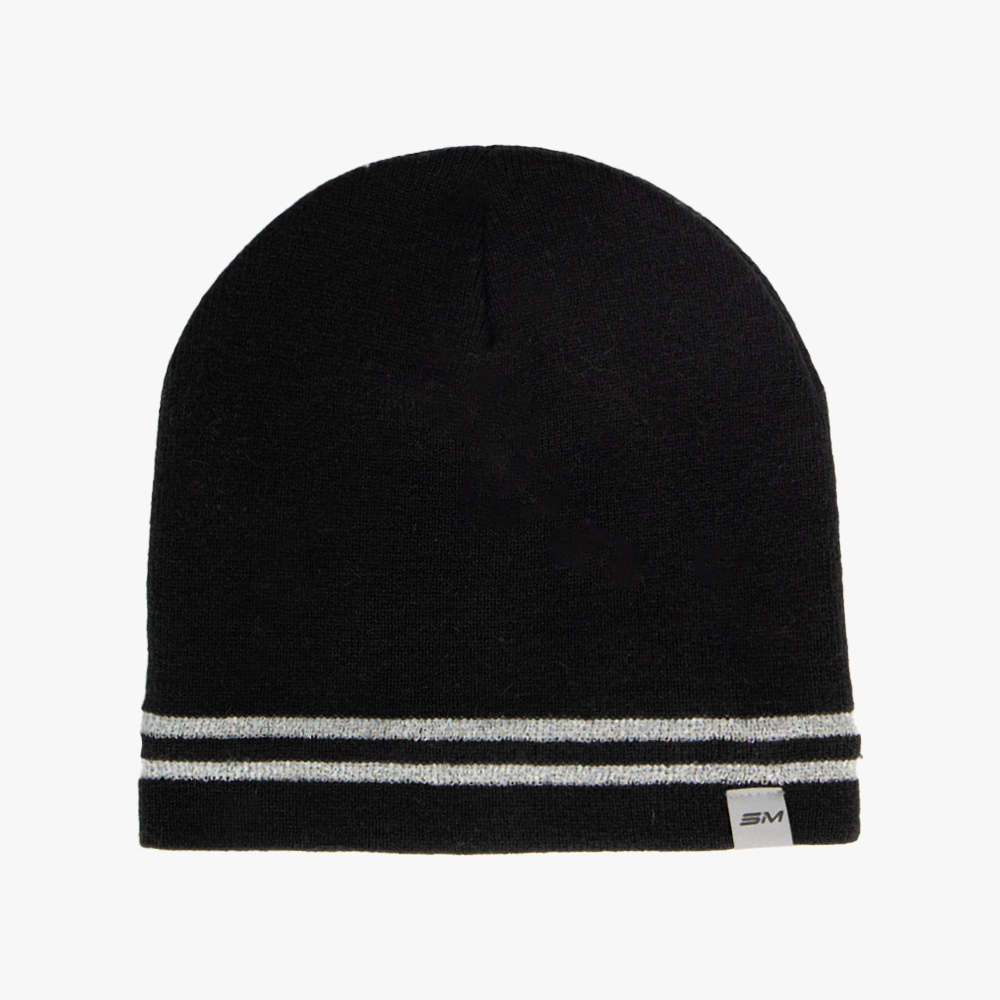 Reflective Stripe Hiking Beanie