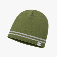 Reflective Stripe Hiking Beanie
