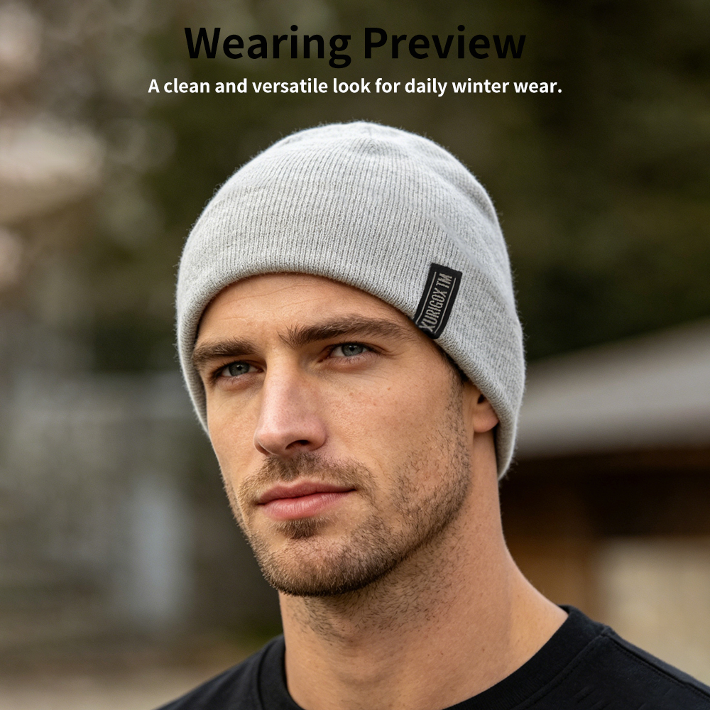 Reversible Brimless Fashion Beanie