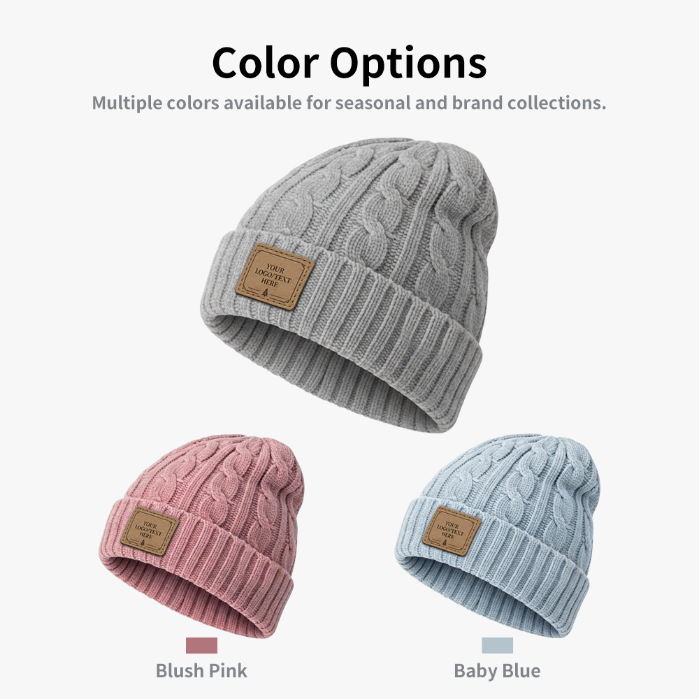 Cable Recycled Polyester Beanie