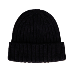 Recycled Rib Knit Beanie