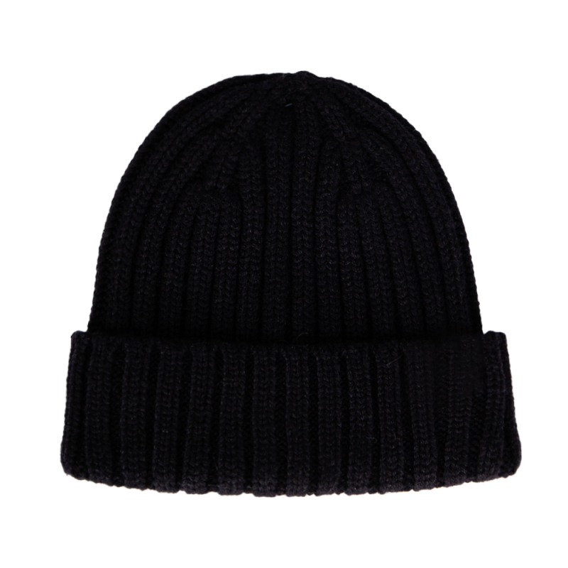 Recycled Rib Knit Beanie