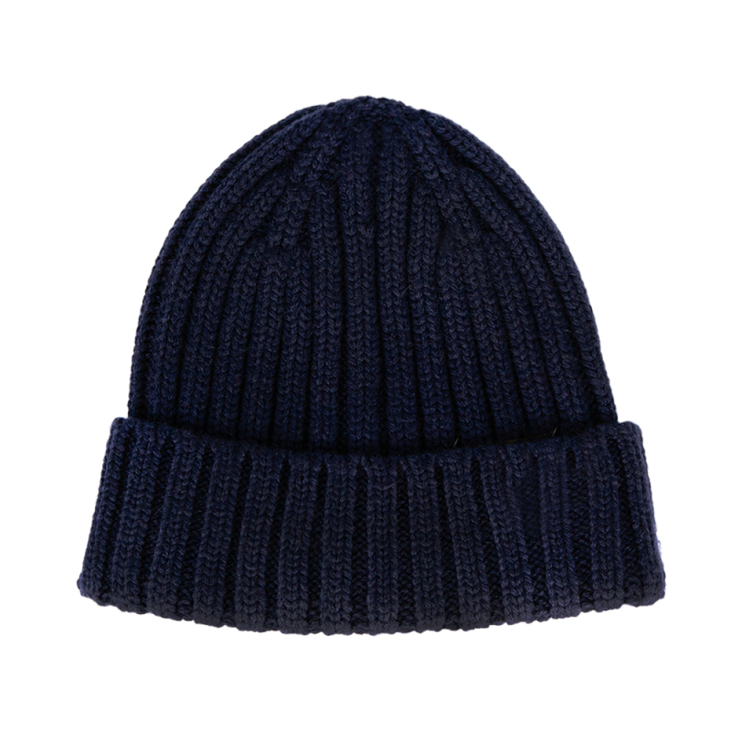 Recycled Rib Knit Beanie