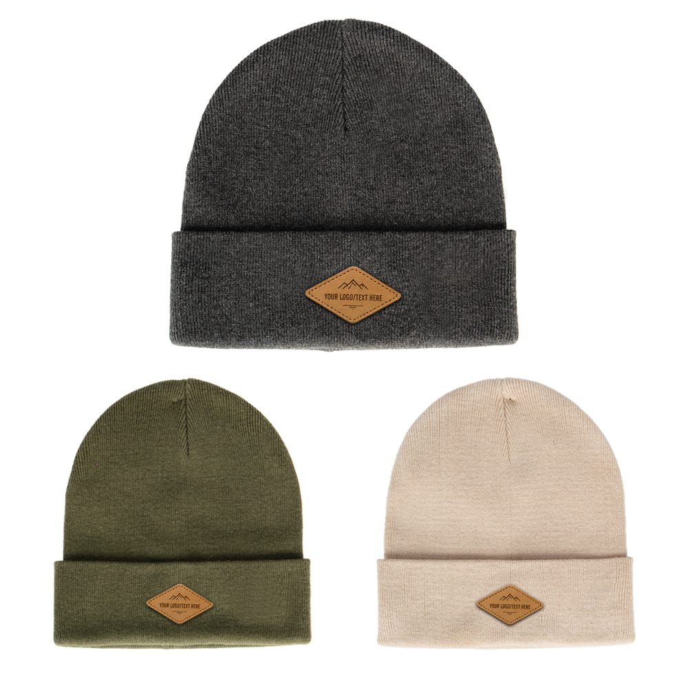 Cotton Cuff Cold Weather Beanie Hat