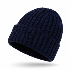 Recycled Rib Knit Beanie