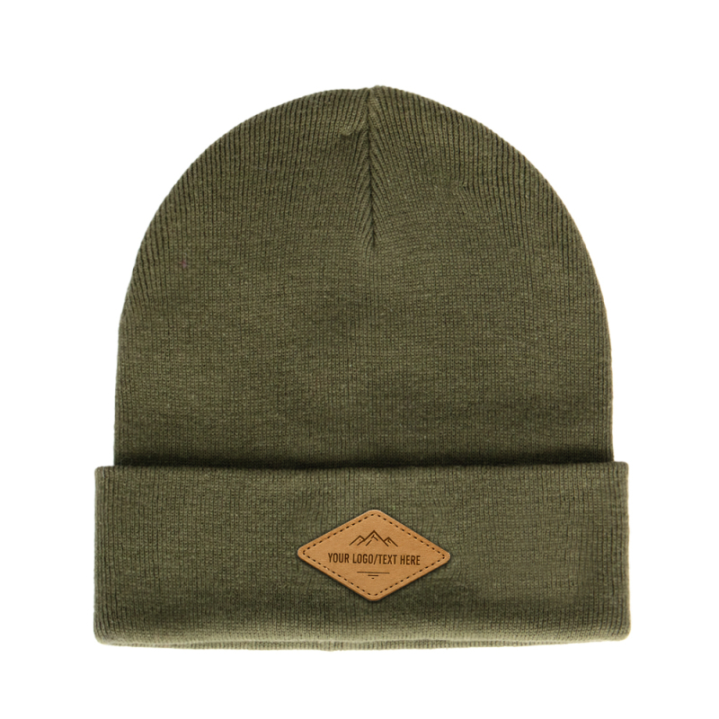 Cotton Cuff Cold Weather Beanie Hat