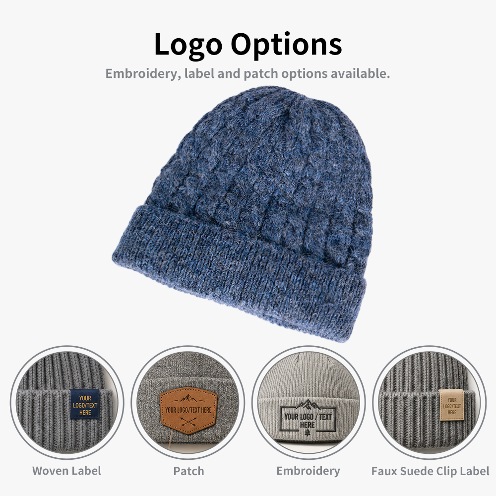Alpine Cable Knit Beanie