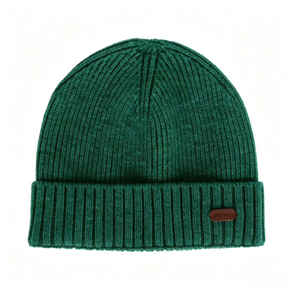 Pure 100% Merino Rib Beanie