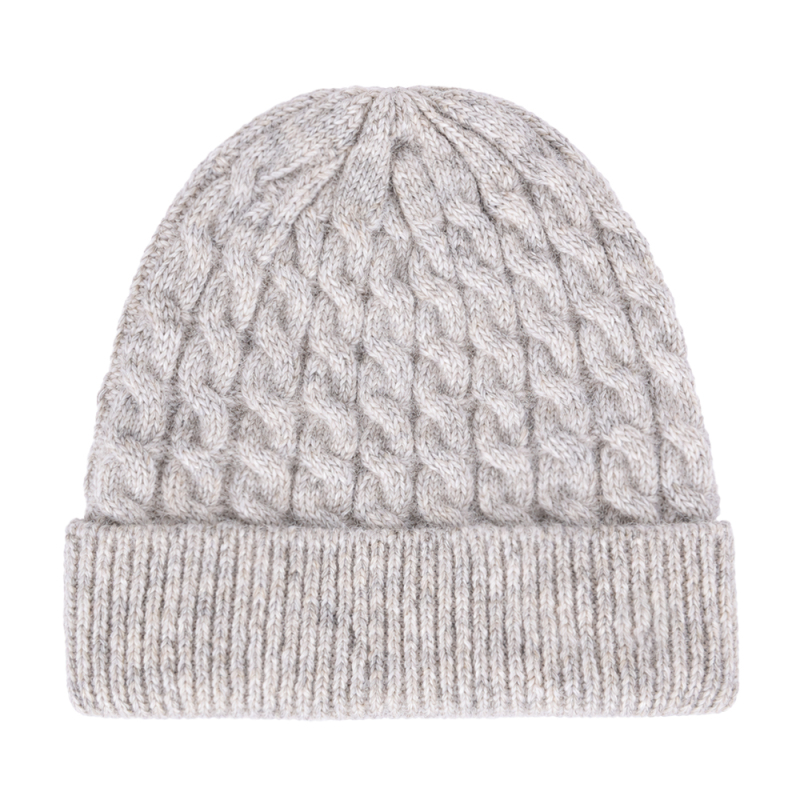 Alpine Cable Knit Beanie