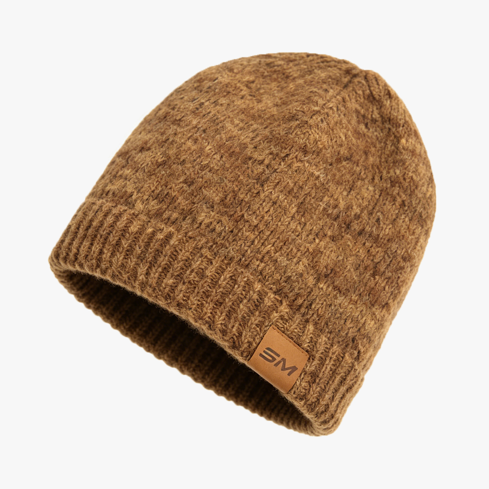 Heathered Wool Blend Beanie