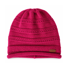 Textured Openwork Knit Beanie