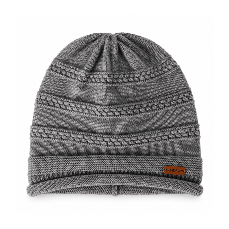 Textured Openwork Knit Beanie