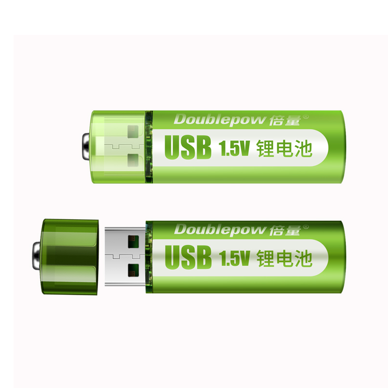 3PCS/PACK 1.5V AA rechargeable battery 1800mWh USB AA rechargeable li-ion battery for remote control mouse small fan Electric toy battery