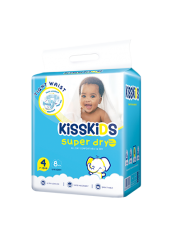 Super Dry Diaper Small (size 4, 8ct)