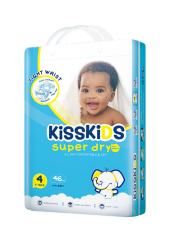 Super Dry Diaper Eco (size 4, 46ct)