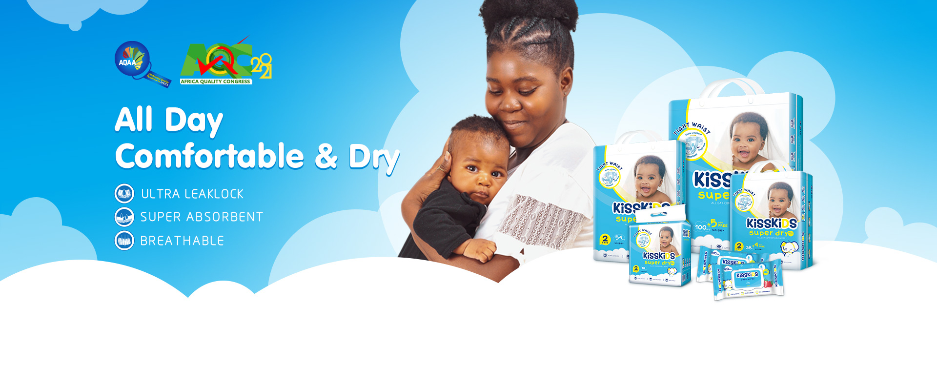 Super dry diaper for Africa