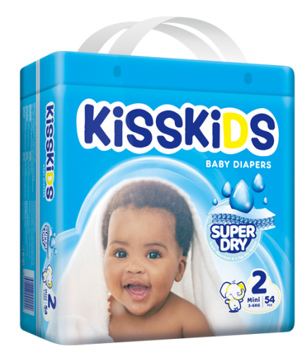 KISSKIDS SUPER DRY BABY DIAPERS ECO (S54)