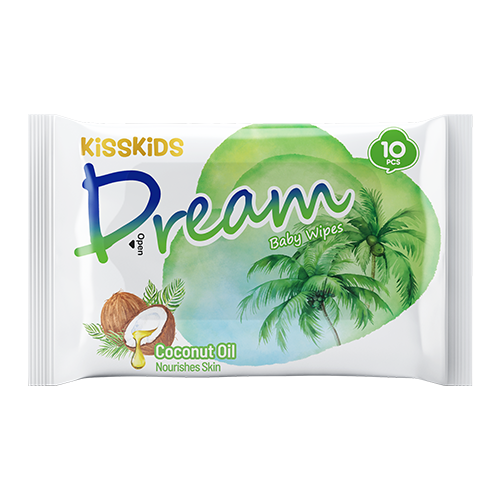KISSKIDS Dream Wet Wipes (10pcs)