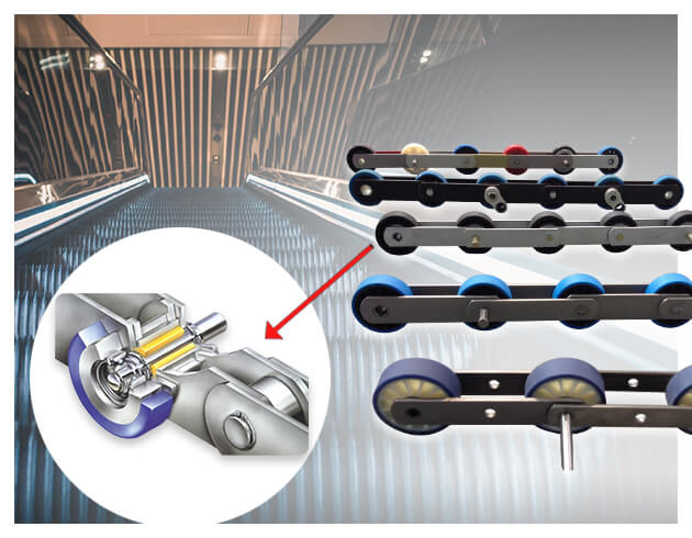 escalator step chain