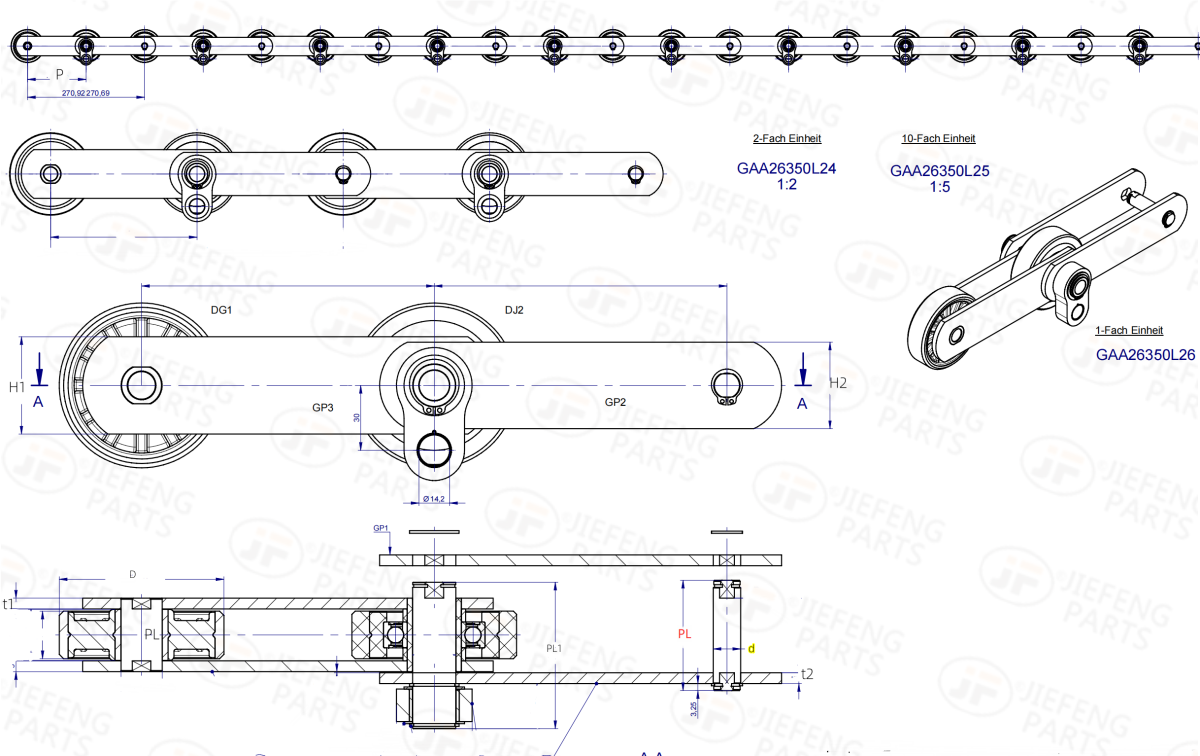 606NCT CHAIN SIZE