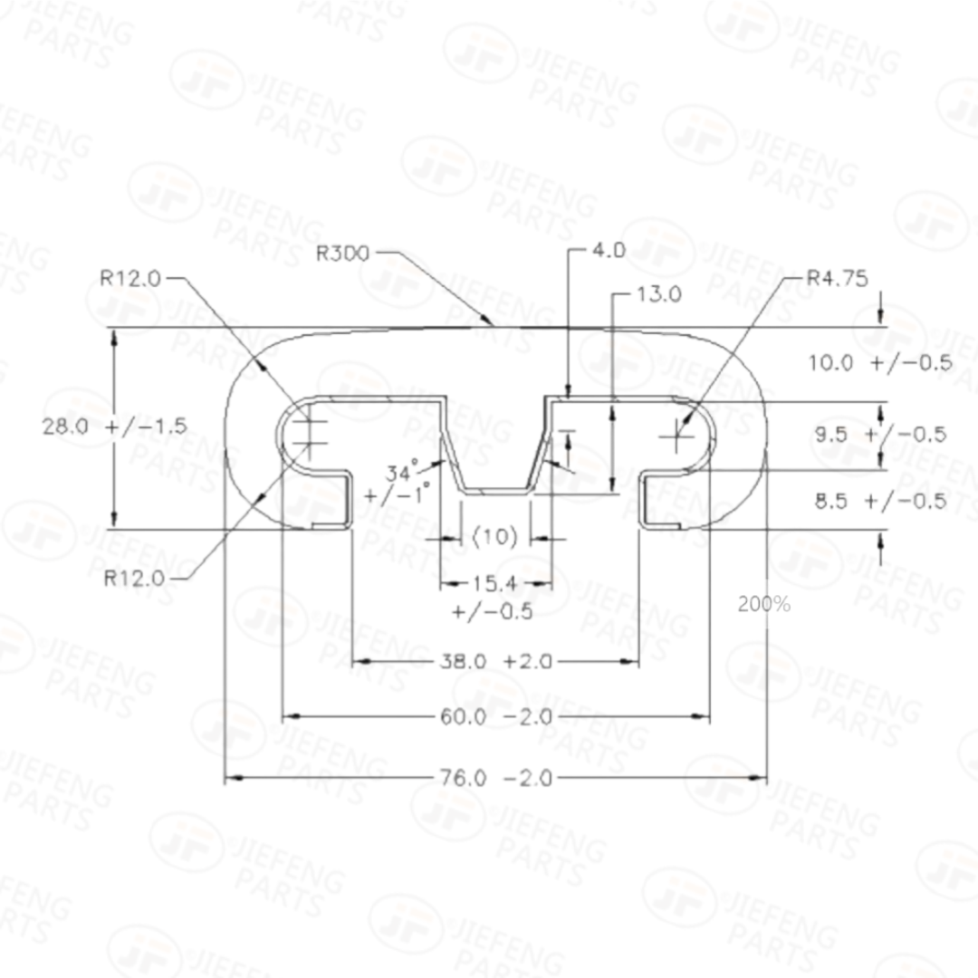 7539VWQX Rubber Handrail
