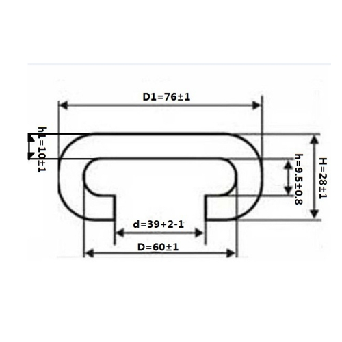 C875 C879 C877 Escalator Handrail C Type For Ot