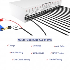 5V 10A Li-Ion Cell Capacity Grading Charge Discharge Tester