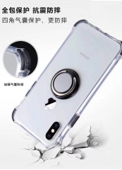 Shockproof Magnetic Car Mount Ring Stand Case