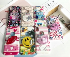 2 in 1 print pop socket case