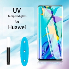 UV tempered glass