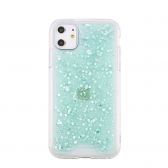 Acrylic cover with colorful epoxy design