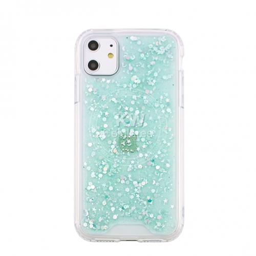 Acrylic cover with colorful epoxy design