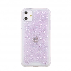 Acrylic cover with colorful epoxy design