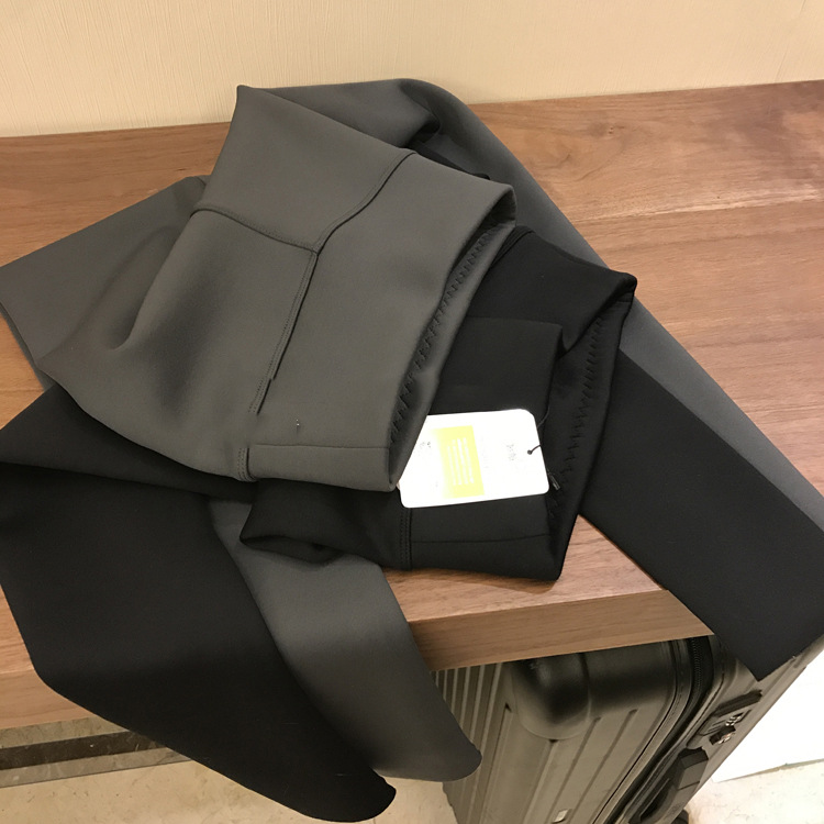 鯊魚褲！德國拜er@德絨~高腰收腹提臀塑型褲打底褲小腳褲秋冬女