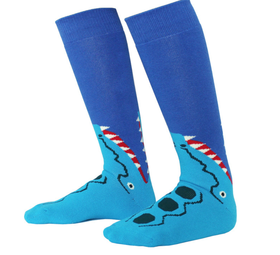 SOARED親子款滑雪襪兒童成人全家運動加厚棉襪子保暖毛巾底長襪22110602