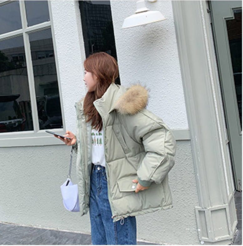 棉衣女冬裝韓版寬松加厚棉服新款棉襖冬季外套麵包服22110901