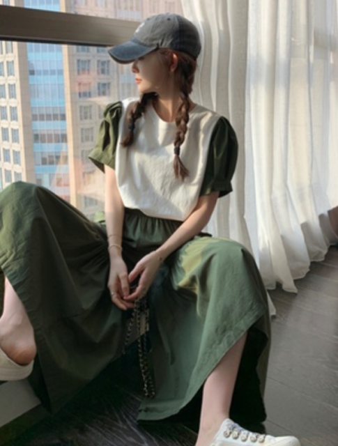八分闊腿褲女春夏薄款七分褲子高腰垂感裙褲新款寬松休閒褲23072502
