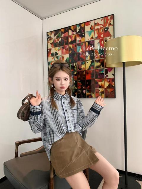 DEEMOSTUDIO私服襯衫結構主義細節超愛真的可以人手一件24081903