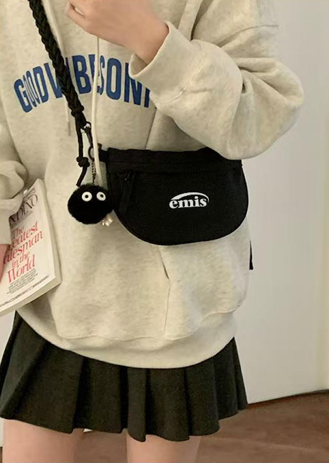 新款韓版Em*c家超火的繩帶小單肩包腋下小包簡約手機包25021501