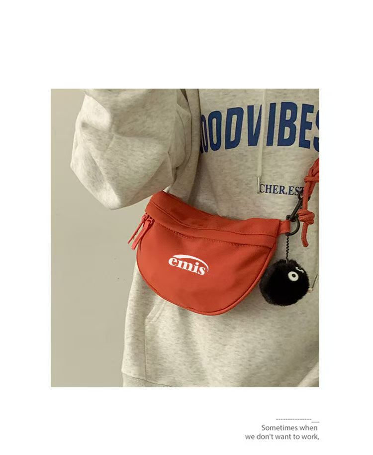 新款韓版Em*c家超火的繩帶小單肩包腋下小包簡約手機包25021501