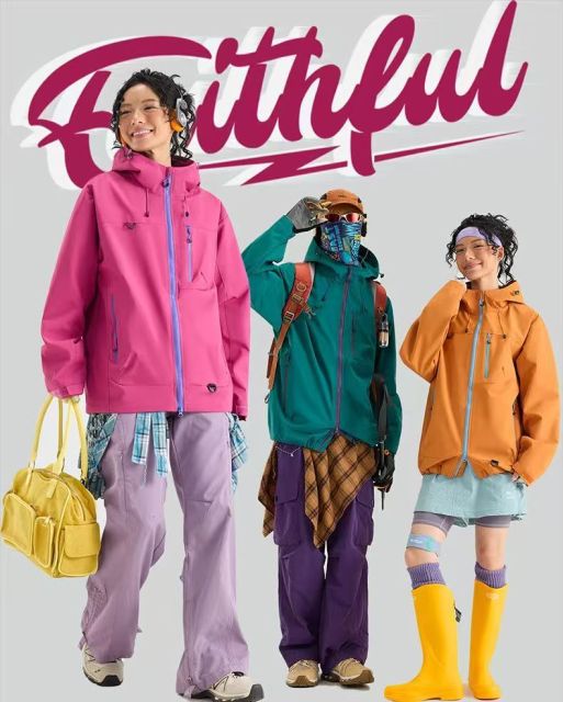 韓國多巴胺衝鋒衣女款秋季戶外三合一防風防水登山服情侶外套25121805
