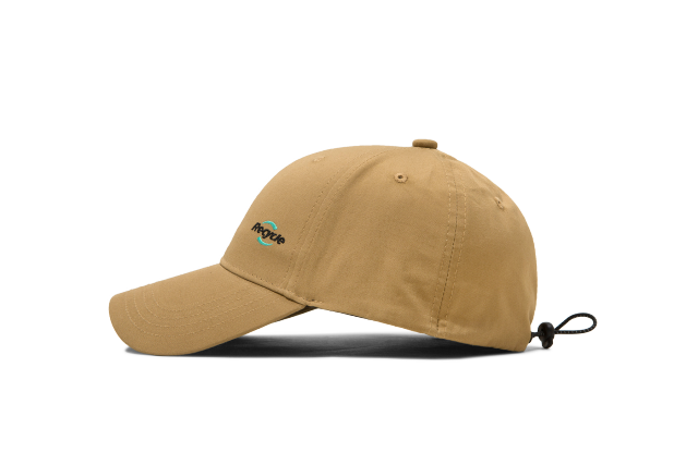 Embroidered  adjustable drawstring hat   