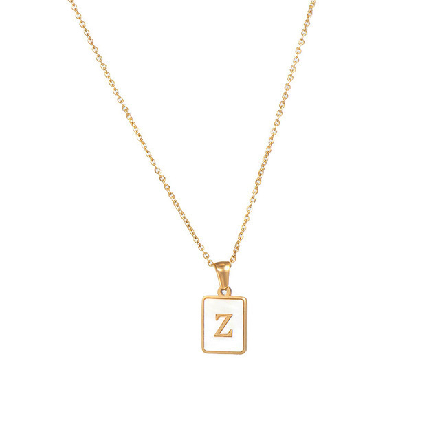 DELIGHT Shell Necklace A-Z