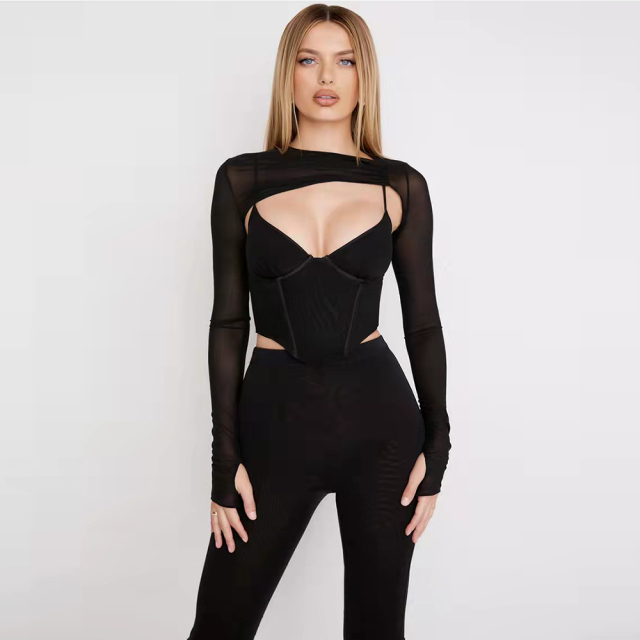 ISABEL ASYMMETRIC CUTOUT CORSET