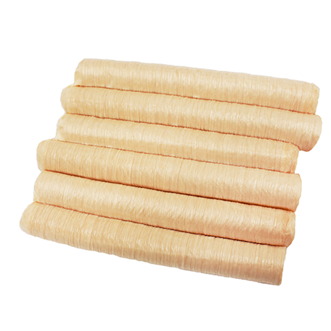 Application of collagen sausage casigns