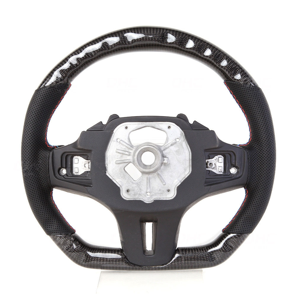 LED M Sport Steering Wheel Compatible with BMW F40 F44 G20 G29 M Performance Carbon Fiber Steering Wheel AotoKoop