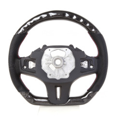 LED M Sport Steering Wheel Compatible with BMW F40 F44 G20 G29 M Performance Carbon Fiber Steering Wheel AotoKoop