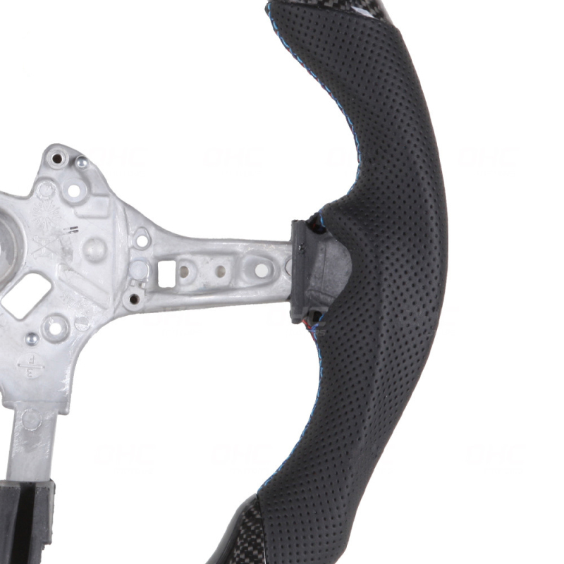 Real Carbon Fiber Steering Wheel M Performance Compatible with BMW F30 F35 F80 F15 F16 F25 M2 M3 M4 AotoKoop