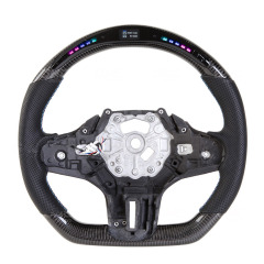 LED M Sport Steering Wheel Compatible with BMW F40 F44 G20 G29 M Performance Carbon Fiber Steering Wheel AotoKoop